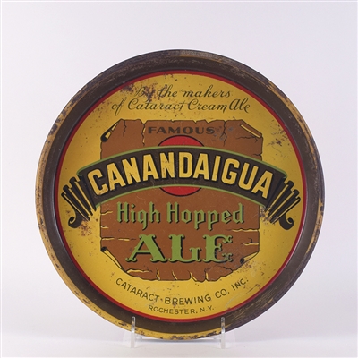 Canandaigua Ale 1930s Serving Tray