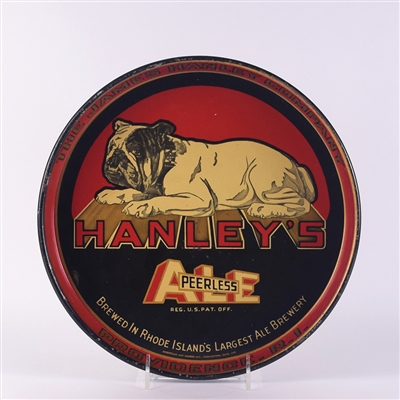 Hanleys Ale 1930s Bulldog Serving Tray