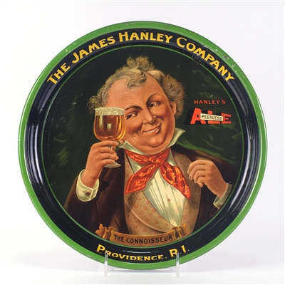 Hanleys Ale Connoisseur 1930s Serving Tray