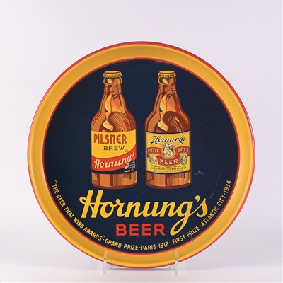 Hornungs Beer 1930s Serving Tray