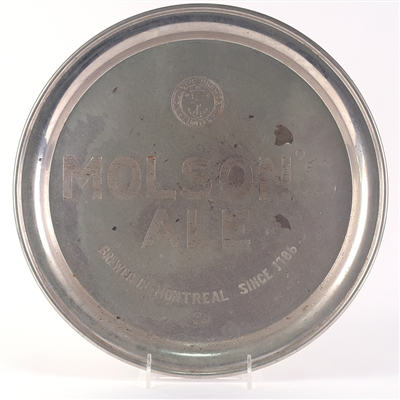Molsons Ale Plated Canadian Serving Tray