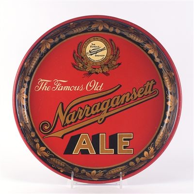 Narragansett Ale 1930s Serving Tray