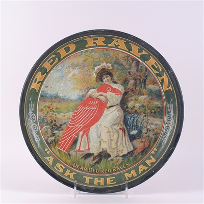 Red Raven ASK THE MAN Pre-Prohibition Serving Tray