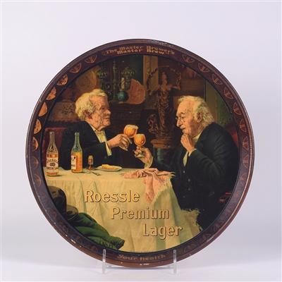Roessle Premium Lager Pre-Prohibition Serving Tray