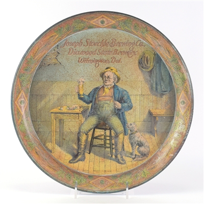 Stoeckle Diamond State Brewery Pre-Prohibition Serving Tray