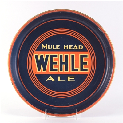 Wehle Mule Head Ale 1930s Serving Tray