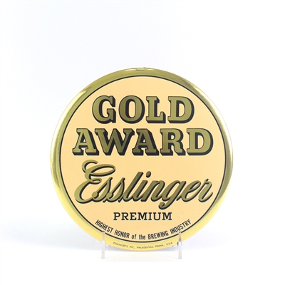 Esslinger Beer Gold Award Button Sign TOUGH