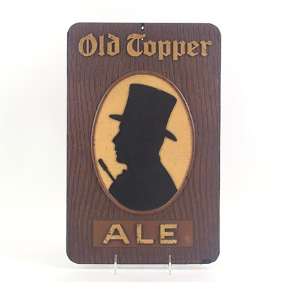 Old Topper Ale 1940s Composite Sign