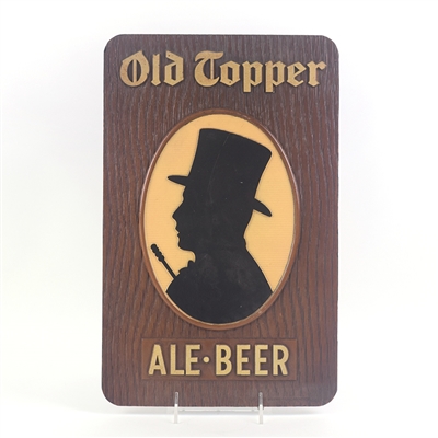 Old Topper Ale Beer 1940s Composite Sign