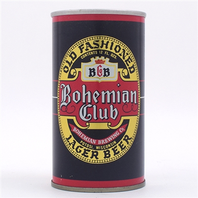 Bohemian Club Beer Aluminum Top Flat Top POTOSI 40-25