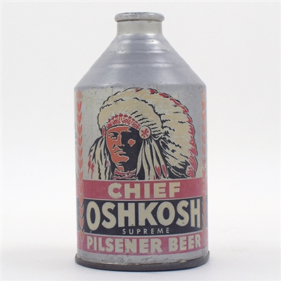 Chief Oshkosh Beer Cone Top 192-25