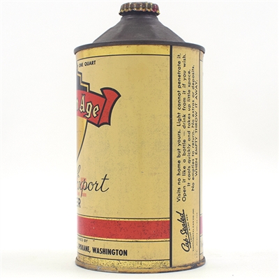 Golden Age Beer Quart Cone Top 210-17 TOUGH