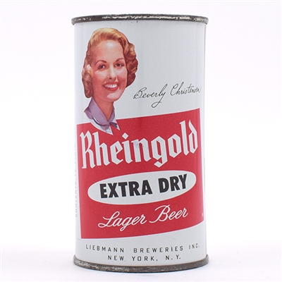 Rheingold Beer Miss Rheingold Beverly Christiansen NEW YORK 124-8