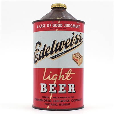 Edelweiss Beer Quart Cone Top 207-13