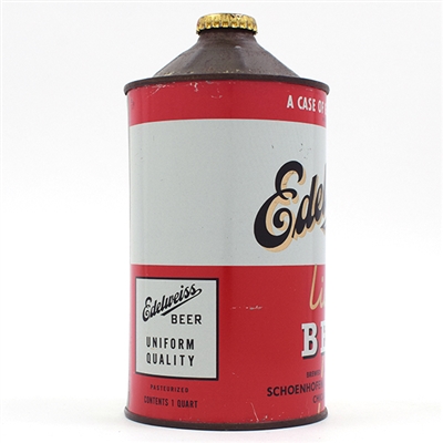 Edelweiss Beer Quart Cone Top 207-13