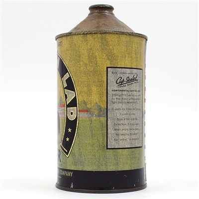 English Lad Beer Quart Cone Top PRIMA SUCCESSORS RARE 208-3