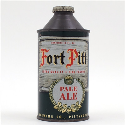 Fort Pitt Ale Cone Top NON-IRTP SHARP 163-8