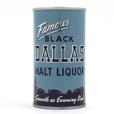 Black Dallas Malt Liquor Pull Tab 40-32
