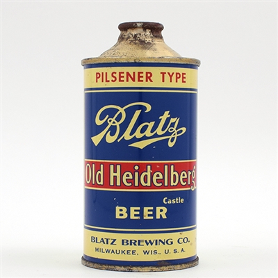 Blatz Beer Cone Top 153-17