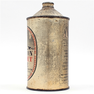 Boston Light Ale Quart Cone Top 32 FLUID OZ 203-16