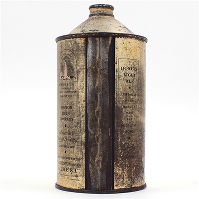 Boston Light Ale Quart Cone Top 32 FLUID OZ 203-16
