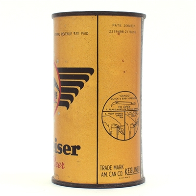 Budweiser Beer Instructional Flat Top 43-40