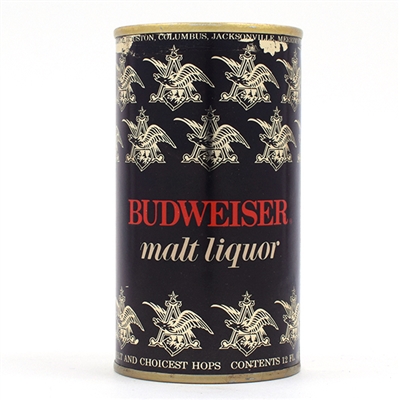 Budweiser Malt Liquor Foil Label Test Pull Tab UNLISTED