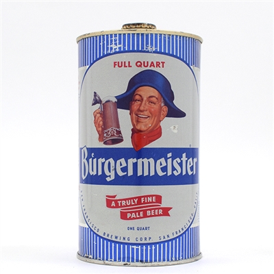 Burgermeister Beer Quart Snap Cap CLEAN 205-2