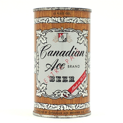 Canadian Ace Beer Flat Top NON-IRTP NEAR MINT 48-9