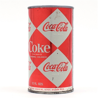 Coca-Cola Soda INSERT JUICE TAB DETROIT