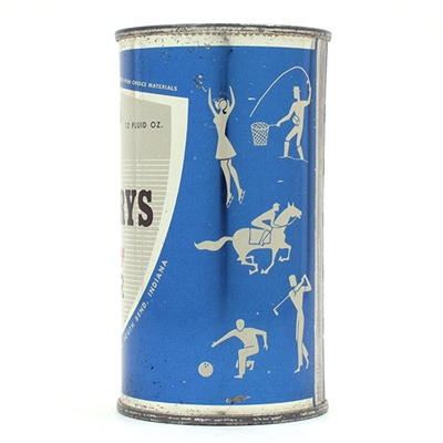 Drewrys Beer Sports Color Series Flat Top BLUE SOUTH BEND 56-17