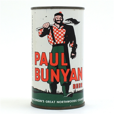 Paul Bunyan Beer Flat Top PAUL BUNYAN DIV BLACK COUNTRY UNLISTED