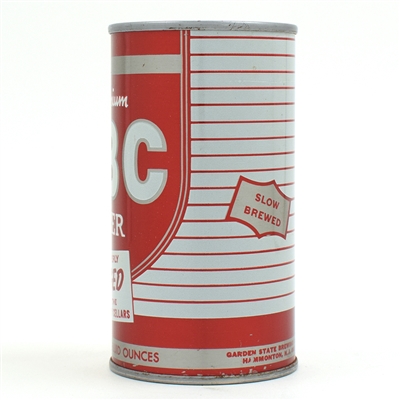 ABC Beer INSERT JUICE TAB DULL SILVER AND RED UNLISTED