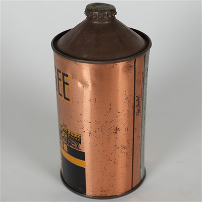 Genesee 12 Horse Ale Quart Cone Top 209-18 CLEAN
