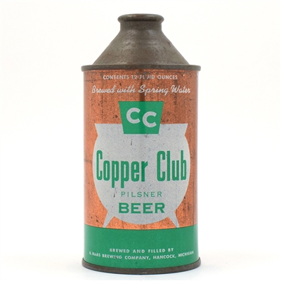 Copper Club Beer Cone Top 158-13