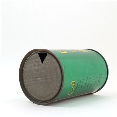 Croft Ale Quart Flat Top RARE AND CLEAN ACTUAL 206-1