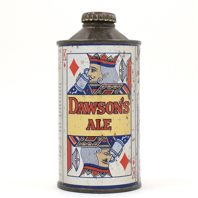 Dawsons Ale Kind Diamonds Playing Card Cone Top 158-23