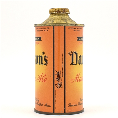 Dawsons Master Ale Cone Top 158-26 NEAR PERFECT