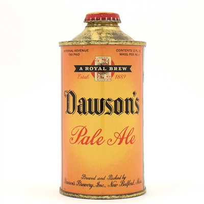 Dawsons Pale Ale Cone Top 158-27 MINTY