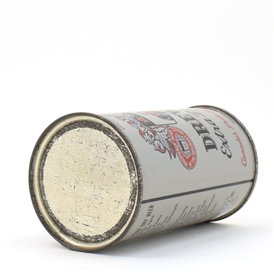 Drewrys Beer Instructional Flat Top GRAY ENAMEL 55-33 USBCOI 204 IMPECCABLE