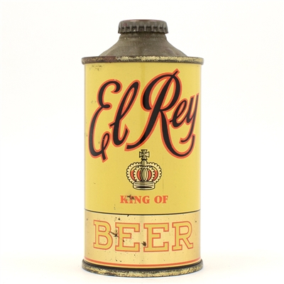 El Rey Beer Cone Top NOT OVER 4 PERCENT EXCELLENT 161-4