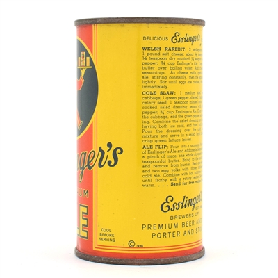 Esslingers Ale Instructional Flat Top 60-15 USBCOI 240 EXCELLENT