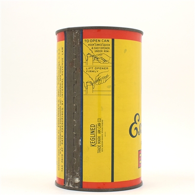 Esslingers Beer Instructional Quart Flat Top 208-15 USBCOI 244 EXCEPTIONAL
