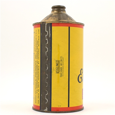 Esslingers Beer Quart Cone Top AMERICAN 208-14 EXCELLENT