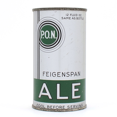 Feigenspan PON Ale Long Opener Flat Top 62-37 USBCOI 260 CLEAN