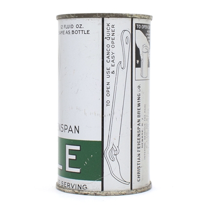 Feigenspan PON Ale Long Opener Flat Top 62-37 USBCOI 260 CLEAN
