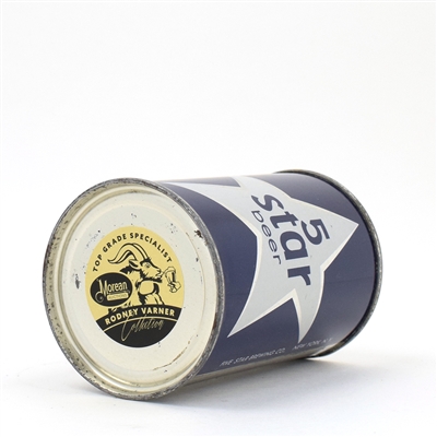 Five 5 Star Beer 10 Ounce Flat Top 64-21 OUTSTANDING