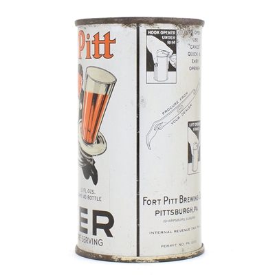 Fort Pitt Beer Instructional Flat Top RUNNING WAITER RARE R9 64-28 USBCOI 283