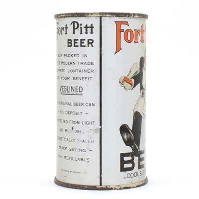 Fort Pitt Beer Instructional Flat Top RUNNING WAITER RARE R9 64-28 USBCOI 283