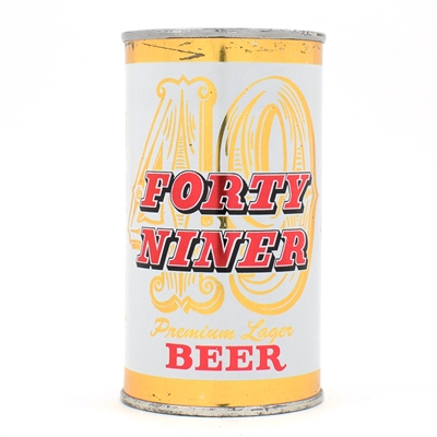 Forty Niner 49er Beer Flat Top 64-33 CLEAN